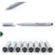 Caneta Ecco Pigment 0.2mm Faber Castell