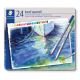Estojo Karat Aquarela Ref. 125 24 Cores