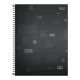 Caderno Universtiário Zip Blocos Preto Tilibra - 10M 160F 7891027234232 1