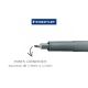 Caneta Nanquim Marsgraphic 0,3mm - Black