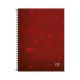 Caderno Universtiário Zip Blocos Vermelho Tilibra - 10M 160F 7891027234232 1