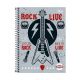 Caderno Universitário Pepper Rock Live Tilibra - 1M 80F 7891027153649 1