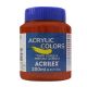 Tinta Acrílica Acrilex 250ml 344 Vermelho De Cádmio Escuro - 13125 1