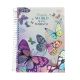 Caderno Universitário Daisy Borboletas Tilibra - 10M 160F 7891027331146 1