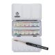 Estojo De Metal Aquarela C/12 Pan+pinc Horadam 74012097