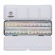 Estojo Metal 24 Cores Aquarela Pan Horadam 74424097