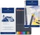 Lápis De Cor Permanente Goldfaber Faber-castell Estojo Metálico