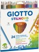 Estojo Lapis Giotto Triangular 24c 257100