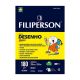 Bloco Escolar Filipinho Desenho Filiperson Branco A4 180g 20 Folhas - 01652 1