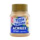 Tinta Tecido Metálica Acrilex 37ml 532 Ouro - 04340 1