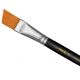 Pincel Tigre 487 Chanfrado Sintético Dourado Acetinado 487/08 1