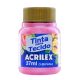 Tinta Tecido Metálica Acrilex 37ml 537 Rosa - 04340 1