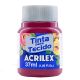 Tinta Tecido Acrilex 37ml 509 Vermelho Carmim - 04140 1
