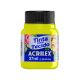 Tinta Tecido Fluorescente Acrilex 37ml 102 Amarelo Limão - 04040 1