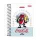 Caderno Universitário Coca-Cola Lata de Óculos Tilibra - 1M 80F 7891027349875 1