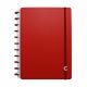 Caderno Inteligente Color Grande All Red 80 Fls