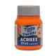 Tinta Tecido Metálica Acrilex 37ml 517 Laranja - 04340 1