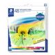 Estojo Pastel Seco Soft C/48 Cores