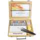 Estojo de Aquarela Artist Winsor & Newton c/12 tubos Madeira 0190692 1