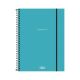 Caderno Universitário Neon Azul Tilibra - 1M 80F 7891027302375 1