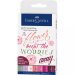 Estojo Canetas  Pitt 8 Cores Lettering T Rosa 