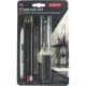 Blister De Carvao C/ 10 Unidades Ref. 2300675