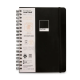 Caderno Espiral Pantone - Preto - 17 X 24