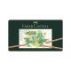 Estojo Metal Lapis Pitt 60 Cores Faber Castell 112160