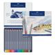 Estojo Lápis de Cor Goldfaber Aquarelável 24 Cores Faber-Castell - 114624 1