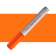 Marcador Pintor 0.7mm Criativas Laranja
