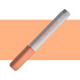 Marcador Pintor 0.7mm Pastel Laranja