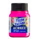 Tinta Tecido Fluorescente Acrilex 37ml 107 Maravilha - 04040 1