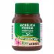 Tinta Acrílica Fosca Acrilex 37ml 526 Marrom Escuro - 03540 1