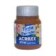 Tinta Tecido Acrilex 37ml 531 Marrom - 04140 1