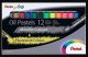 Pentel Oil Pastel Conjunto De 12 Cores Metálicas