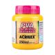 Tinta Fosca PVA para Artesanato Acrilex 250ml 505 Amarelo Ouro - 3225 1