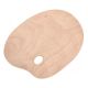 Paleta de Madeira Oval Keramik 40,0cm X 30,0cm Ref. 15431 1