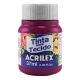 Tinta Tecido Acrilex 37ml 549 Magenta - 04140 1