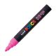 Marcador Uni-Posca Pc-5M Rosa Fluo 7.5162 1
