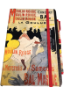 Caderno Anotação+caneta 13.5x21 80g Moulin Rouge